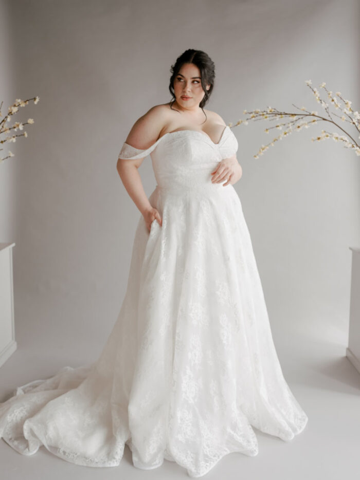 SARAH/SADIE dress + drapes